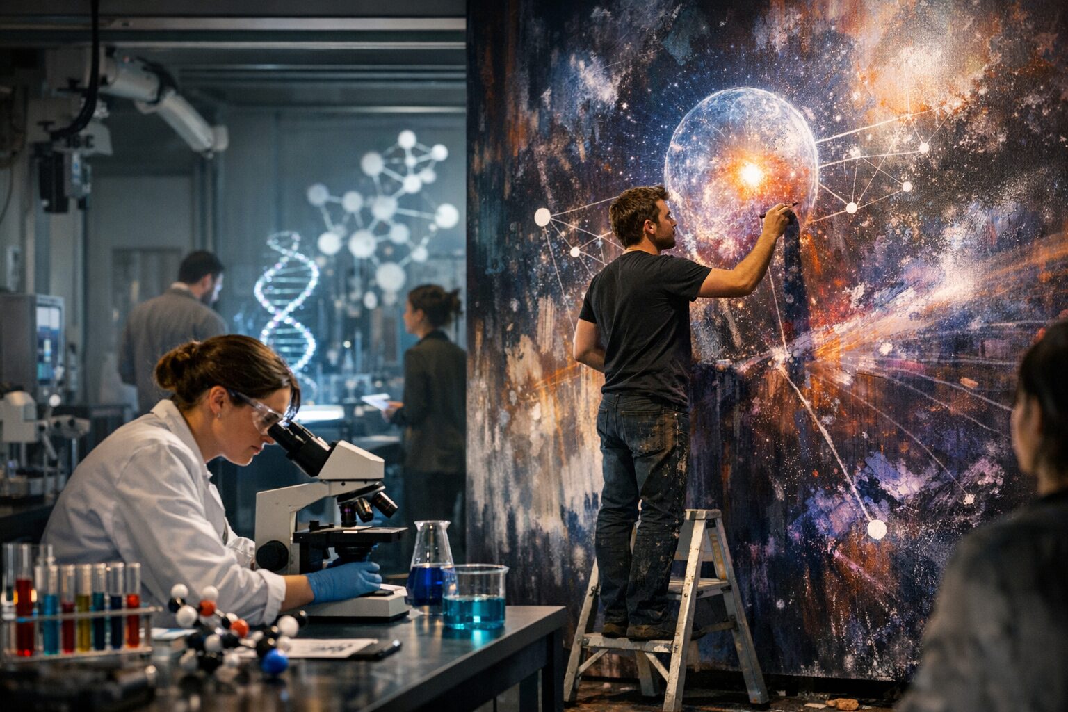 Cross-discipline art + science: future-focused cultural investment Cross-discipline art + science: future-focused cultural investment